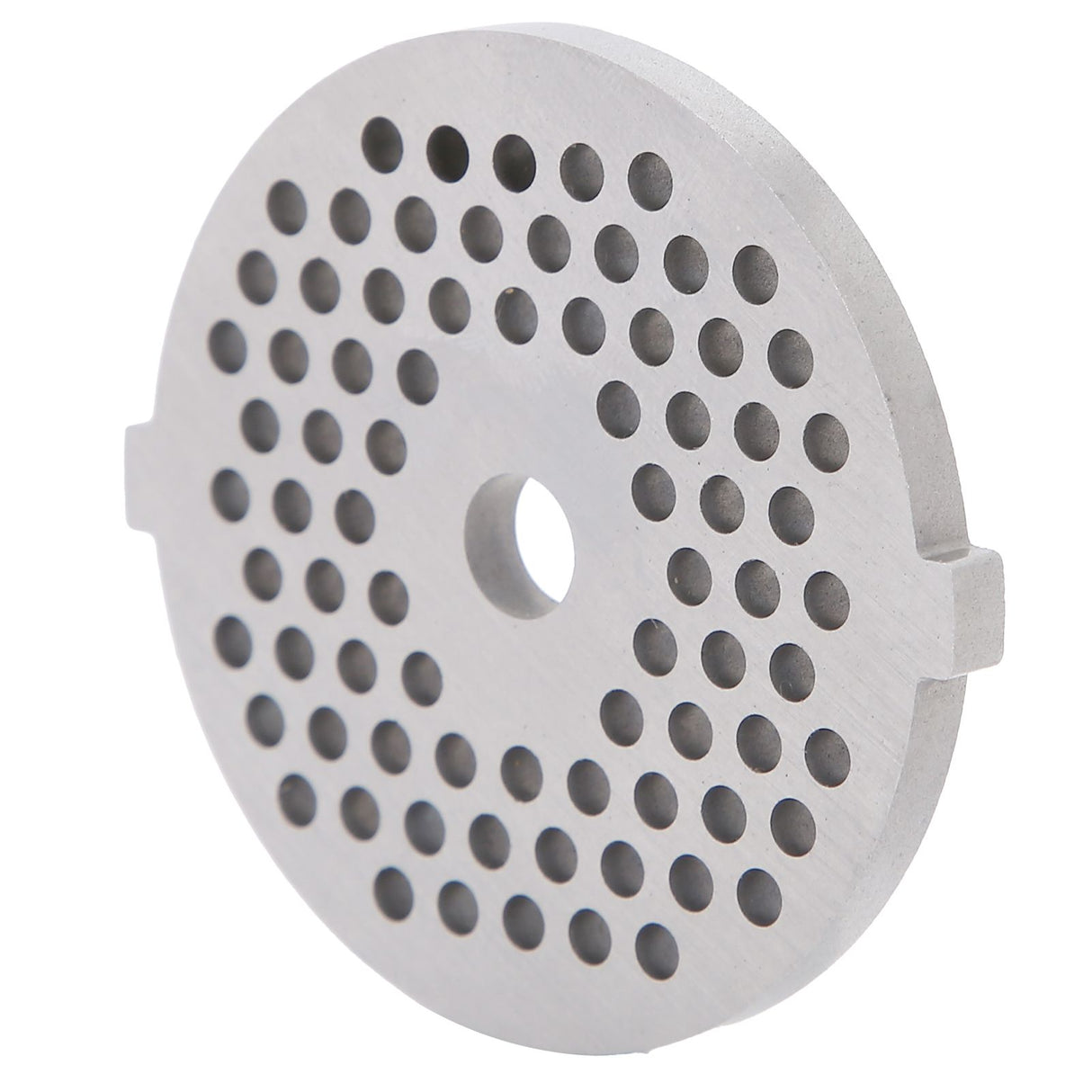 2Pcs Electric Mincer Blade Stainless Steel Grinding Plate Round Hole for 5#/B Type Grinder(3mm 56 Holes )