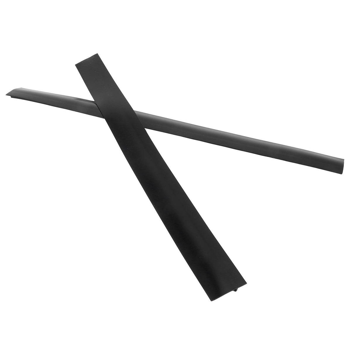 2pcs Stove Counter Gap Cover HeatResistant Anti Oil Oven Gap Filler Sealing Strip(Black 21in)