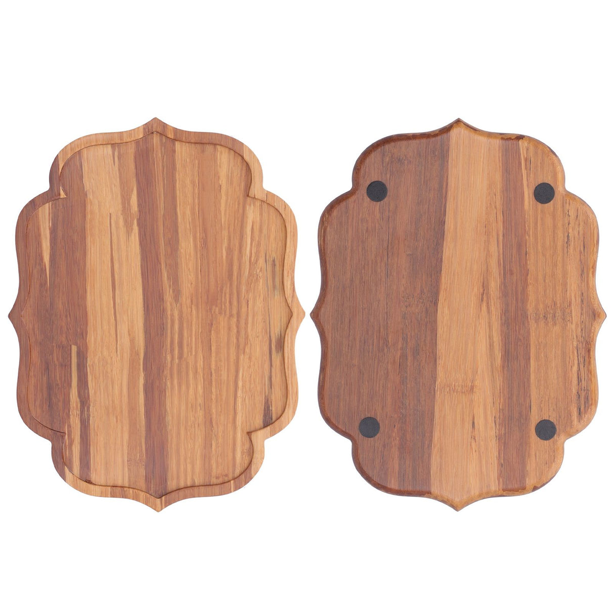 Bamboo Tea Tray Teaboard Serving Plate Japanese Style Tableware W/Protection PadS 19.8x13.7x1.8cm