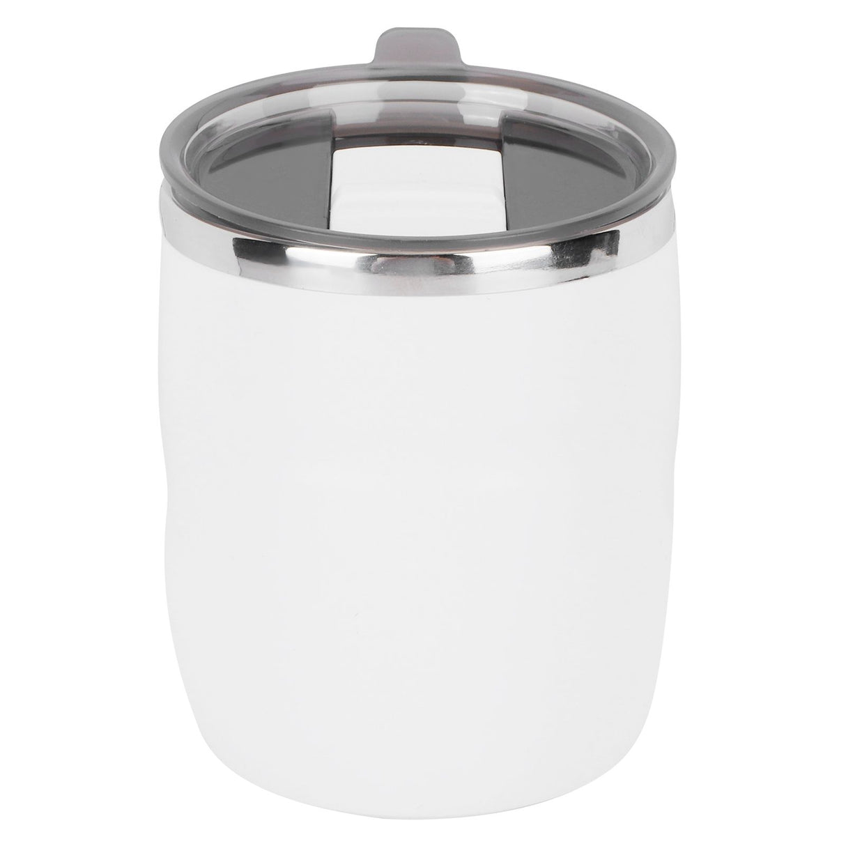 400ml Coffee Mug Stainless Steel Anti Scalding Water Cup with Lid for Home Office Wonderful Gift(White )