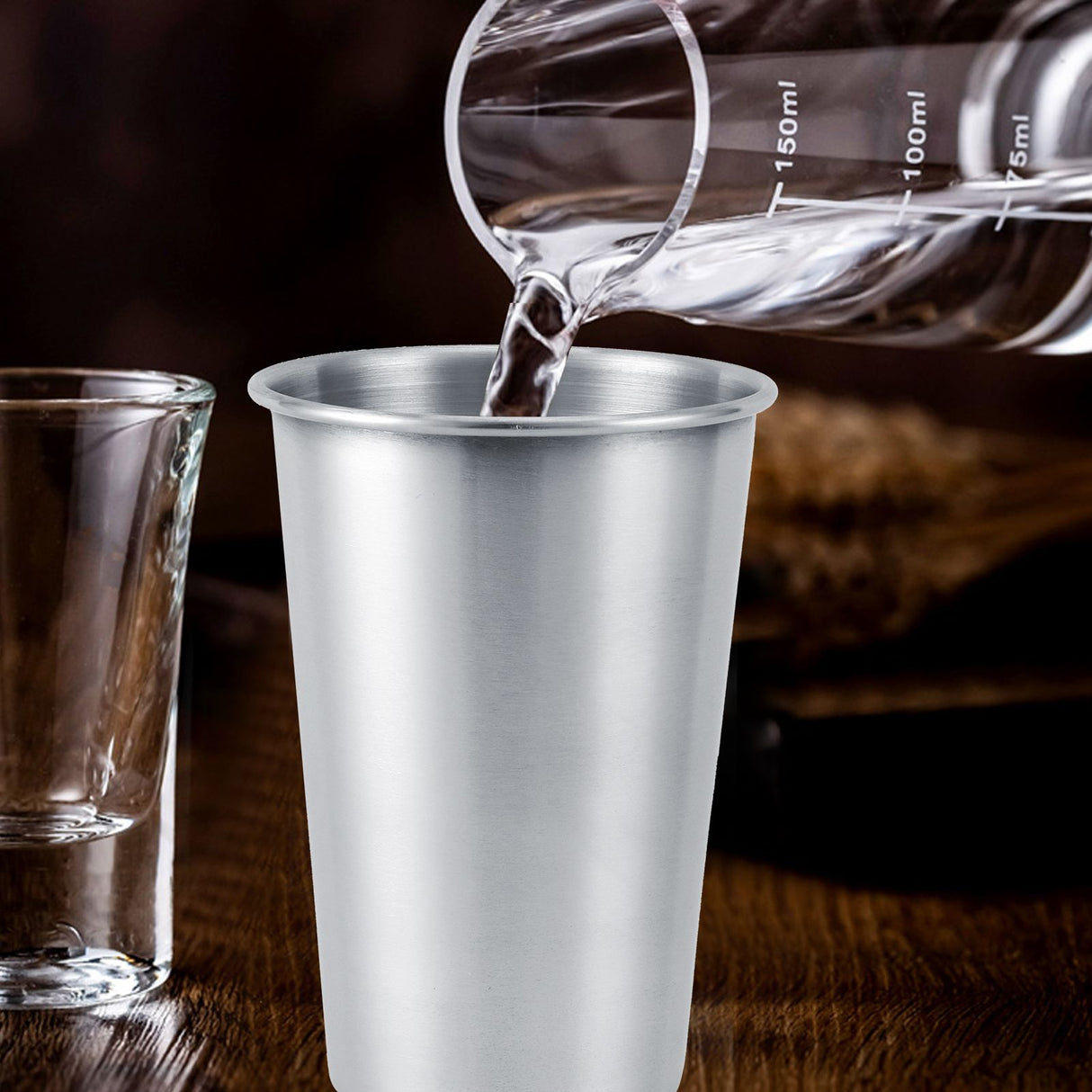 Stainless Steel Beer Cup Wine Cup Coffee Tea Milk Mug Drinking Supplies for Outdoors