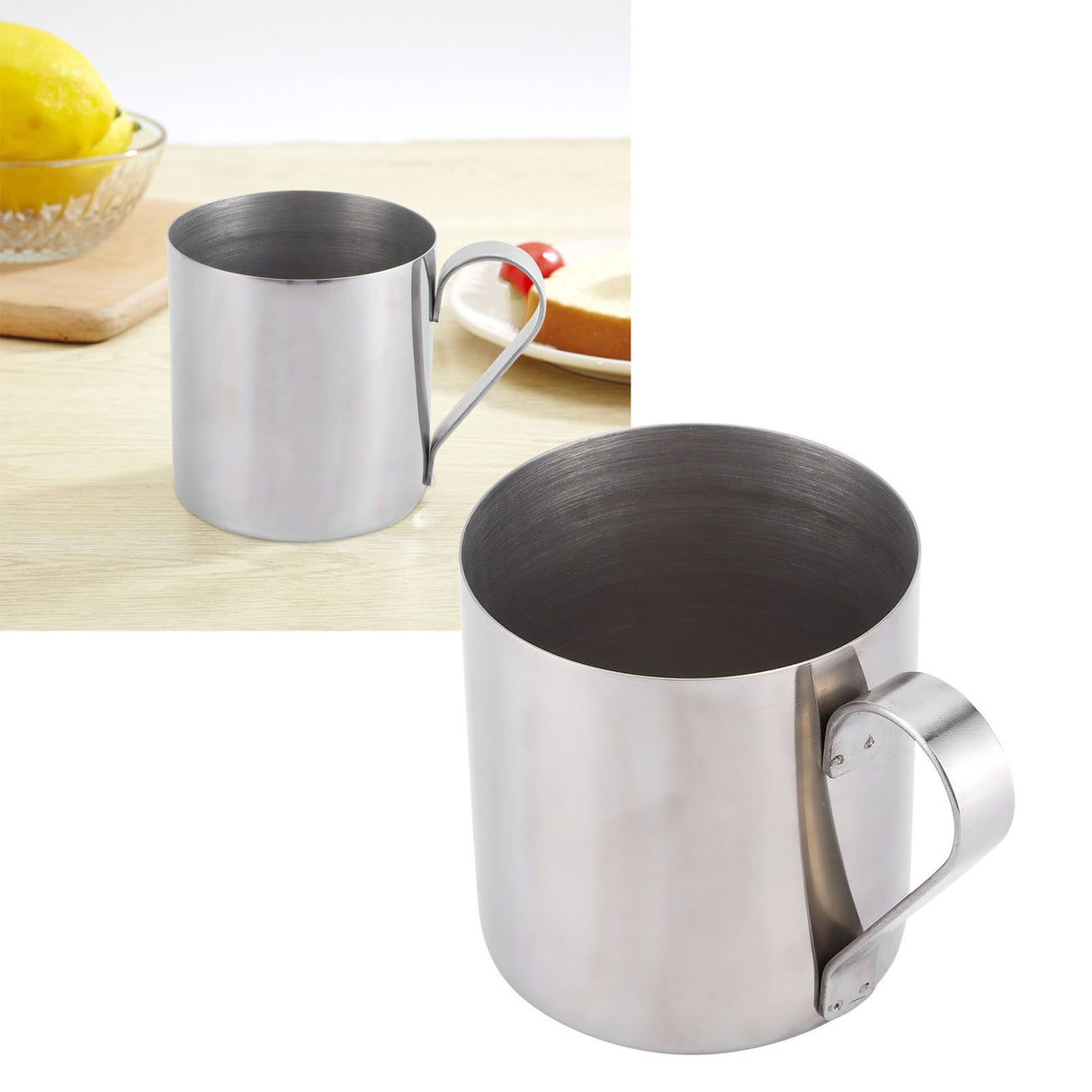 400ml Cocktail Mug 304 Stainless Steel Beer Coffee Water Drinking Cup Bar DrinkwareSilver