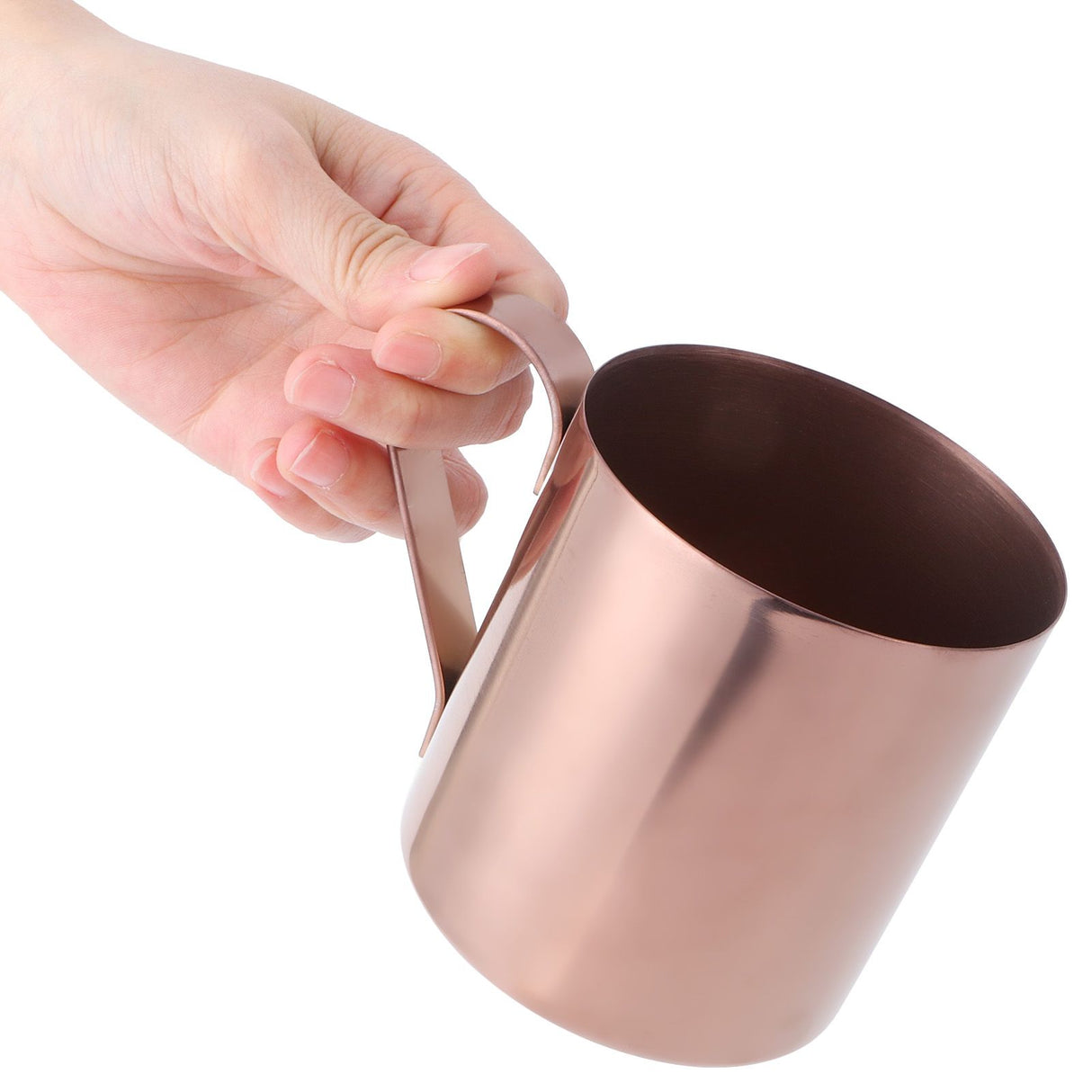 400ml Cocktail Mug 304 Stainless Steel Beer Coffee Water Drinking Cup Bar DrinkwareRose Gold