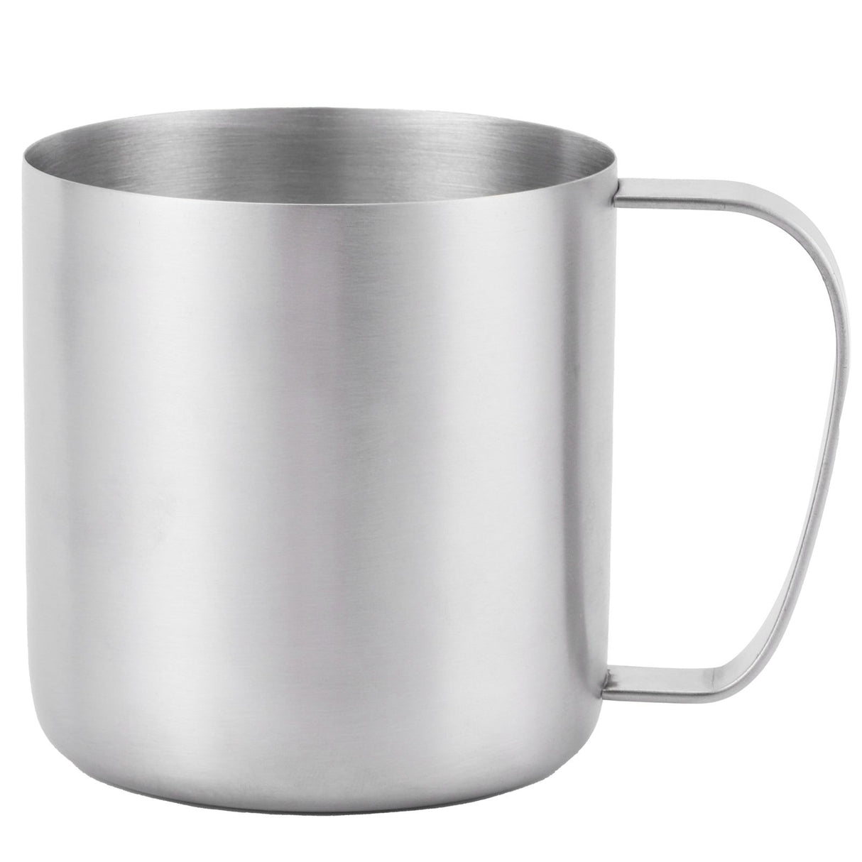 480ml Sanding Beer Mug 304 Stainless Steel Outdoor Water Cup Coffee Cup for Home Kitchen Supply
