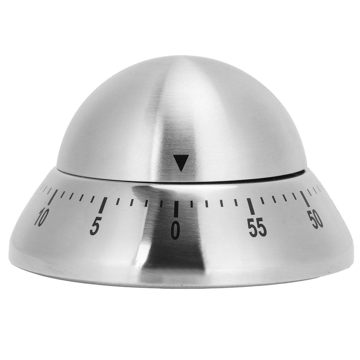 Kitchen Cooking Timer Stainless Steel Mechanical Timer Reminder Time Management ToolsRound