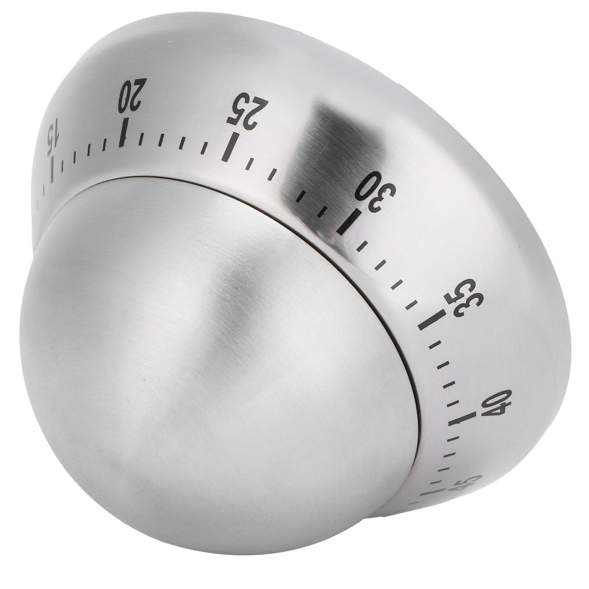 Kitchen Cooking Timer Stainless Steel Mechanical Timer Reminder Time Management ToolsRound