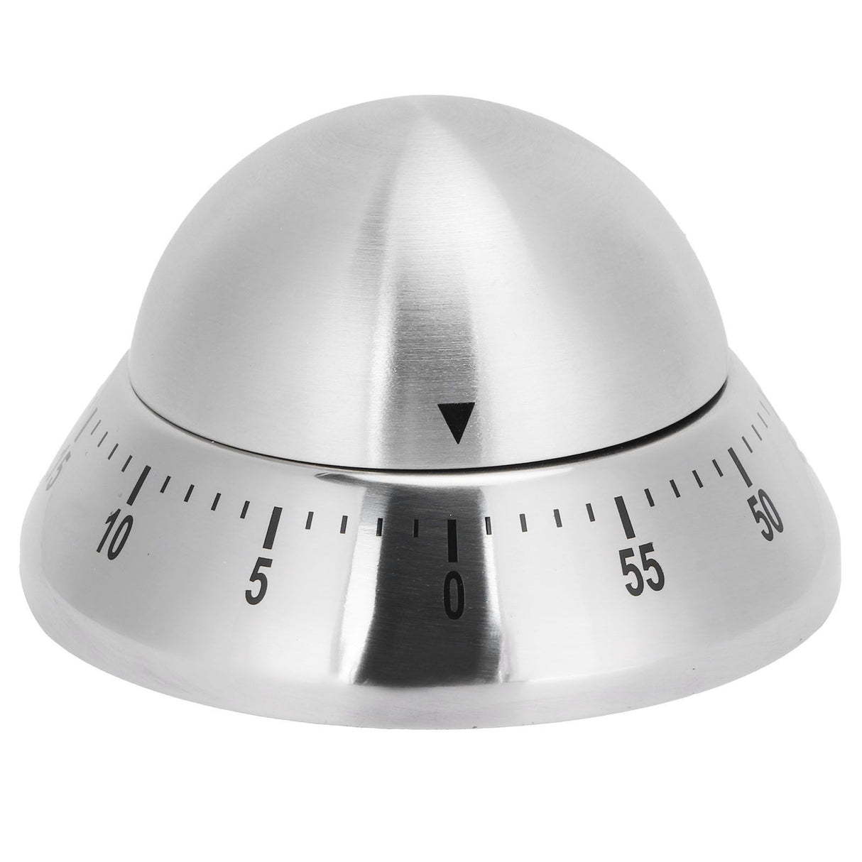 Kitchen Cooking Timer Stainless Steel Mechanical Timer Reminder Time Management ToolsRound