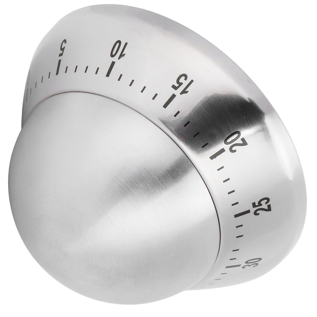 Kitchen Cooking Timer Stainless Steel Mechanical Timer Reminder Time Management ToolsRound