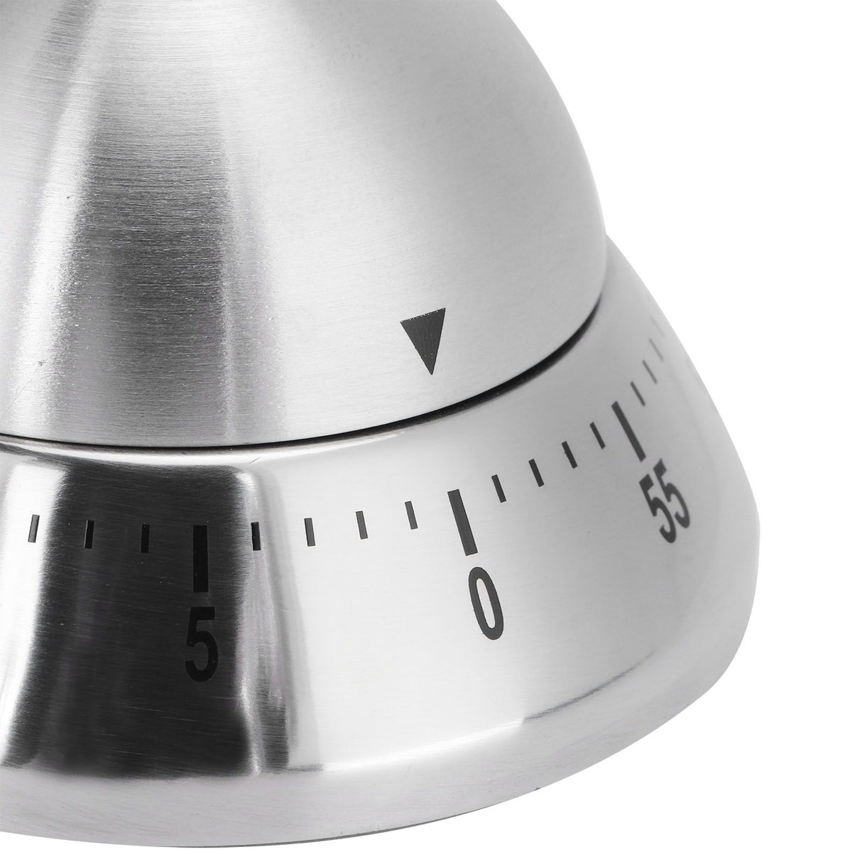 Kitchen Cooking Timer Stainless Steel Mechanical Timer Reminder Time Management ToolsRound