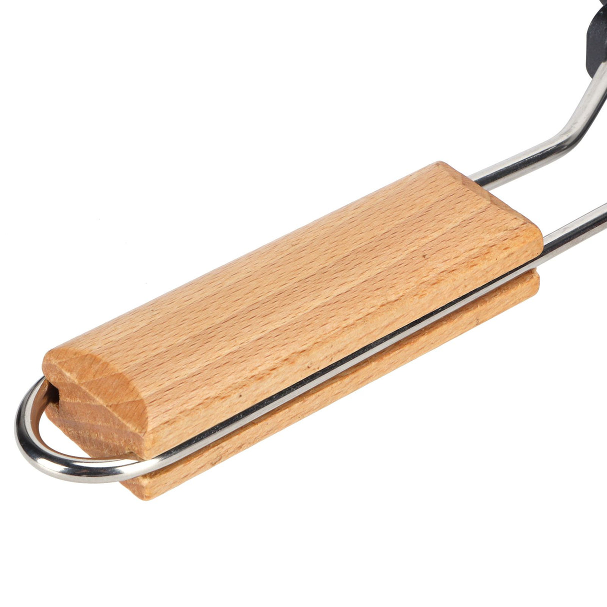 NonStick Practical Frying Pan Steak Skillet BBQ with Foldable Handle Kitchen Supplies(28cm )
