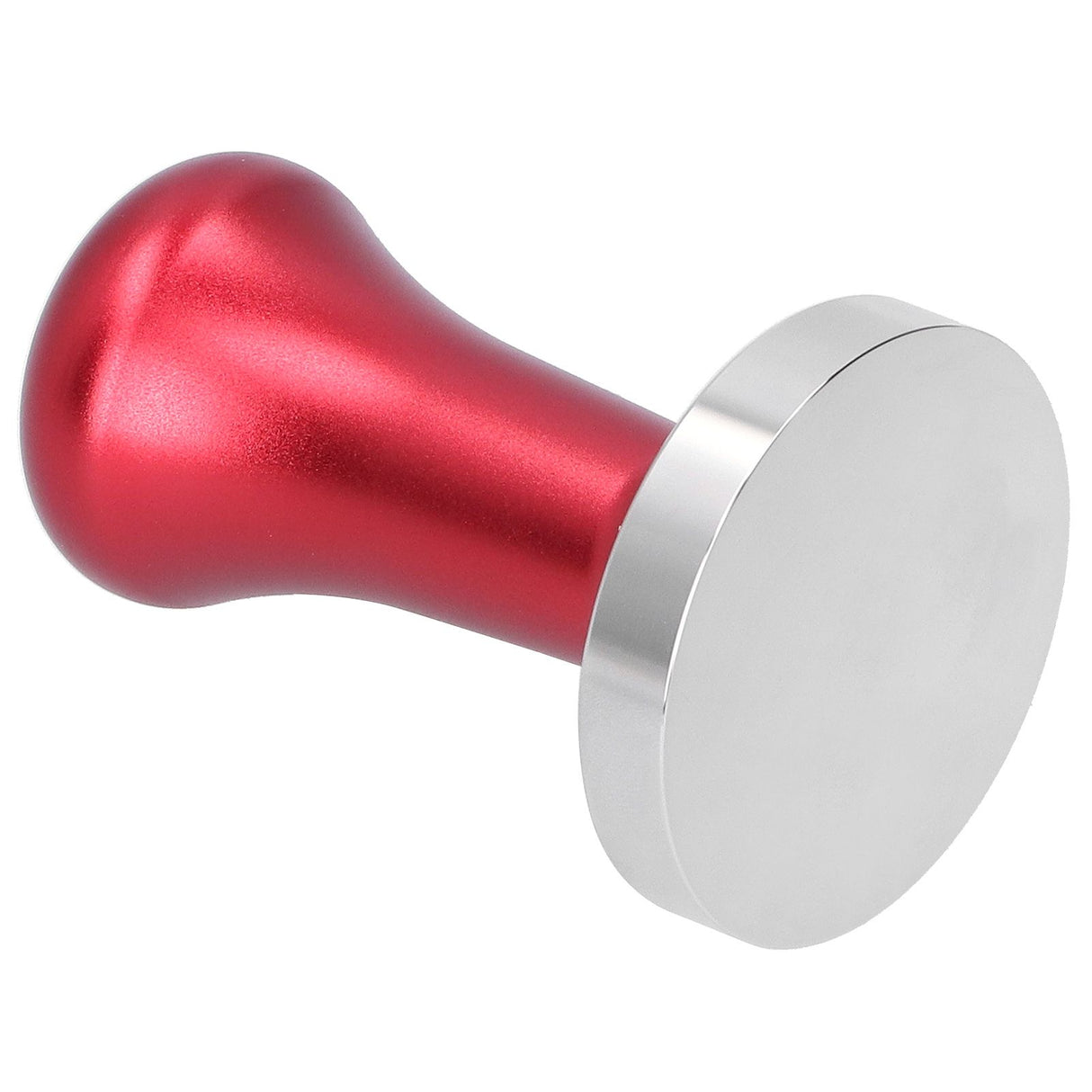 Coffee Tamper Flat Bottom Powder Hand Press Hammer Coffee Making Accessories Kitchen UtensilRed