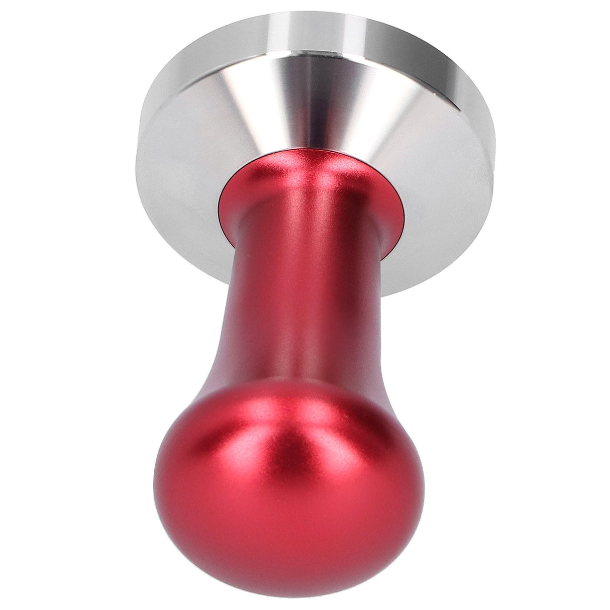 Coffee Tamper Flat Bottom Powder Hand Press Hammer Coffee Making Accessories Kitchen UtensilRed