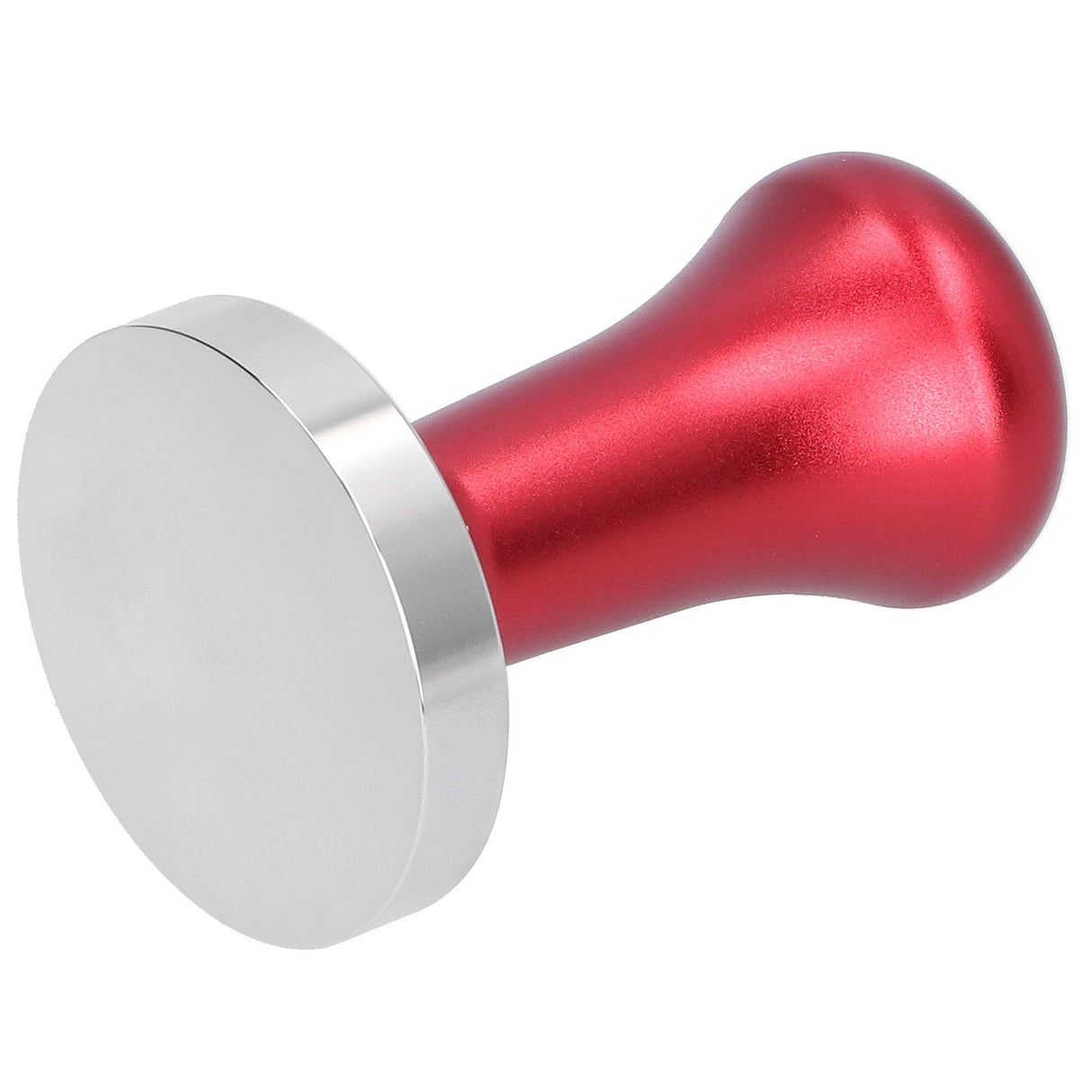 Coffee Tamper Flat Bottom Powder Hand Press Hammer Coffee Making Accessories Kitchen UtensilRed