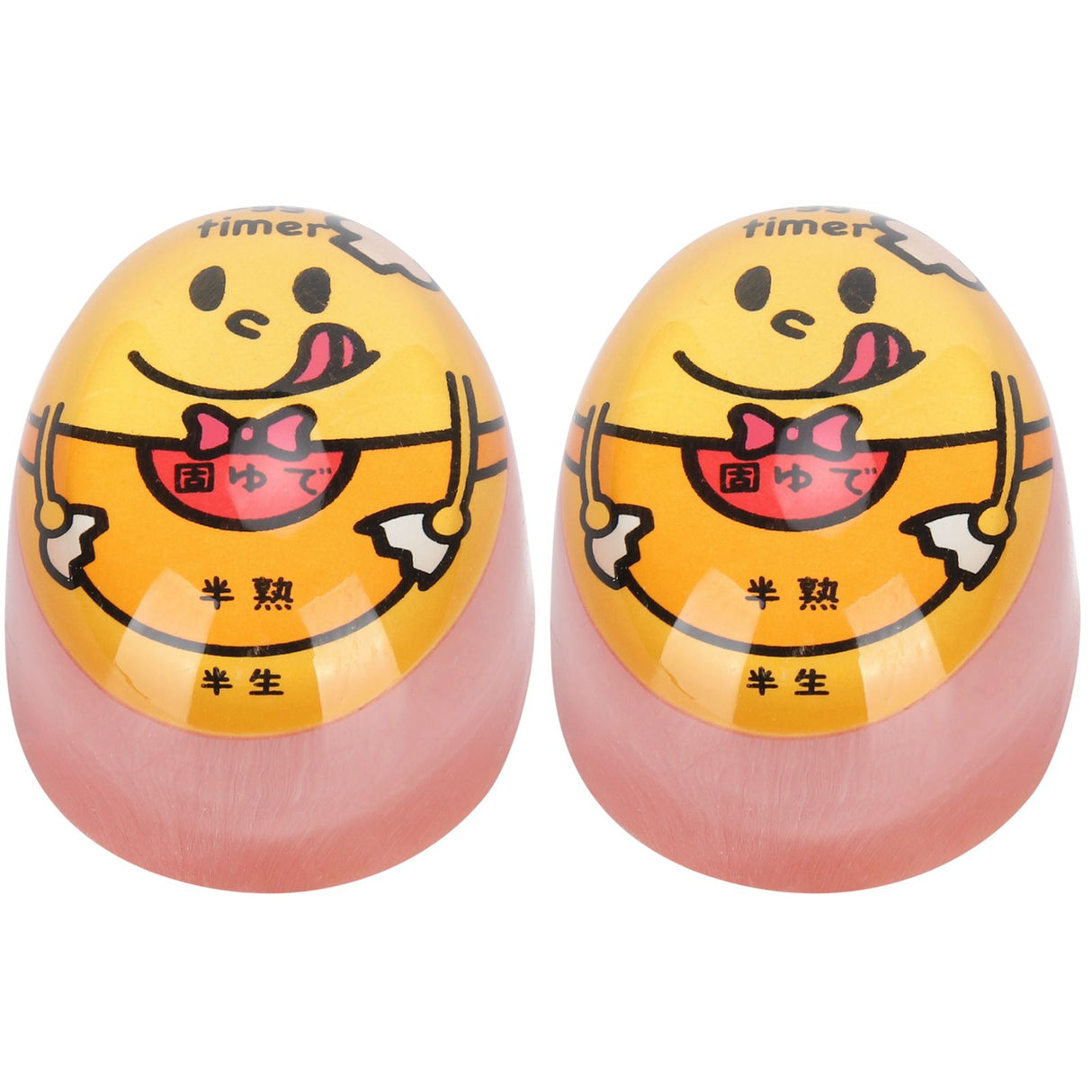 2Pcs Eggtimer Color Changing Resin Kitchen Timer for SoftBoiled Boiled Egg Cook Supplies