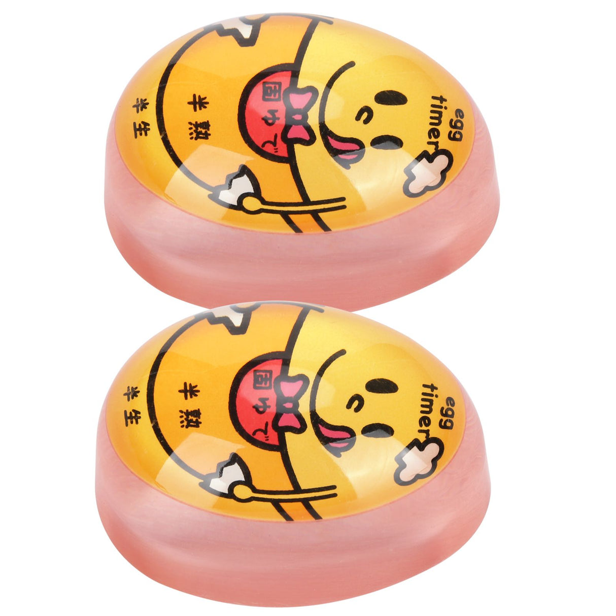 2Pcs Eggtimer Color Changing Resin Kitchen Timer for SoftBoiled Boiled Egg Cook Supplies