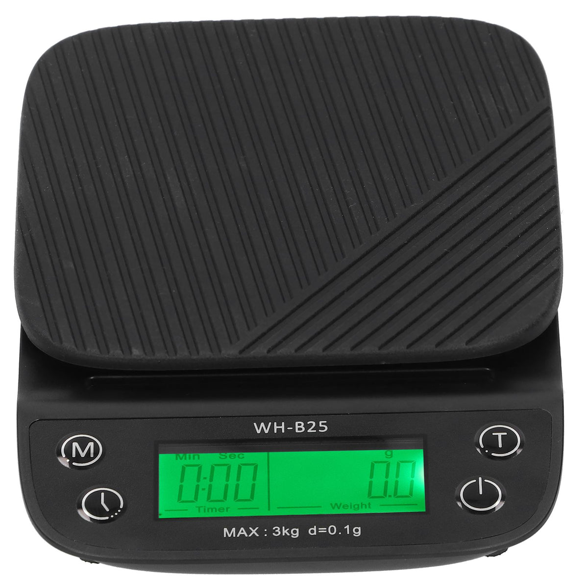 Coffee Kitchen Scale with Timer Food Baking 3KG Maximum Load LED Display Electronic Timing