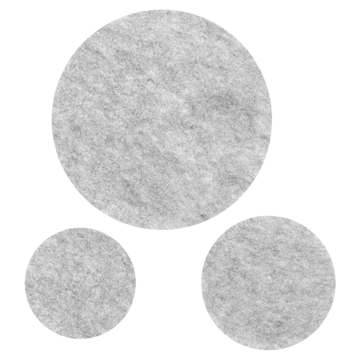 Soft Felt Plate Dividers Pan Separator Pads Cookware Bakeware Dish Pot Stacking ProtectorsGray 48PCS