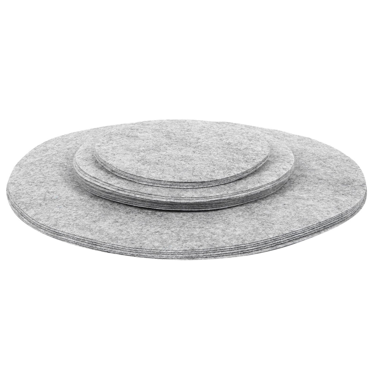 Soft Felt Plate Dividers Pan Separator Pads Cookware Bakeware Dish Pot Stacking ProtectorsGray 24PCS
