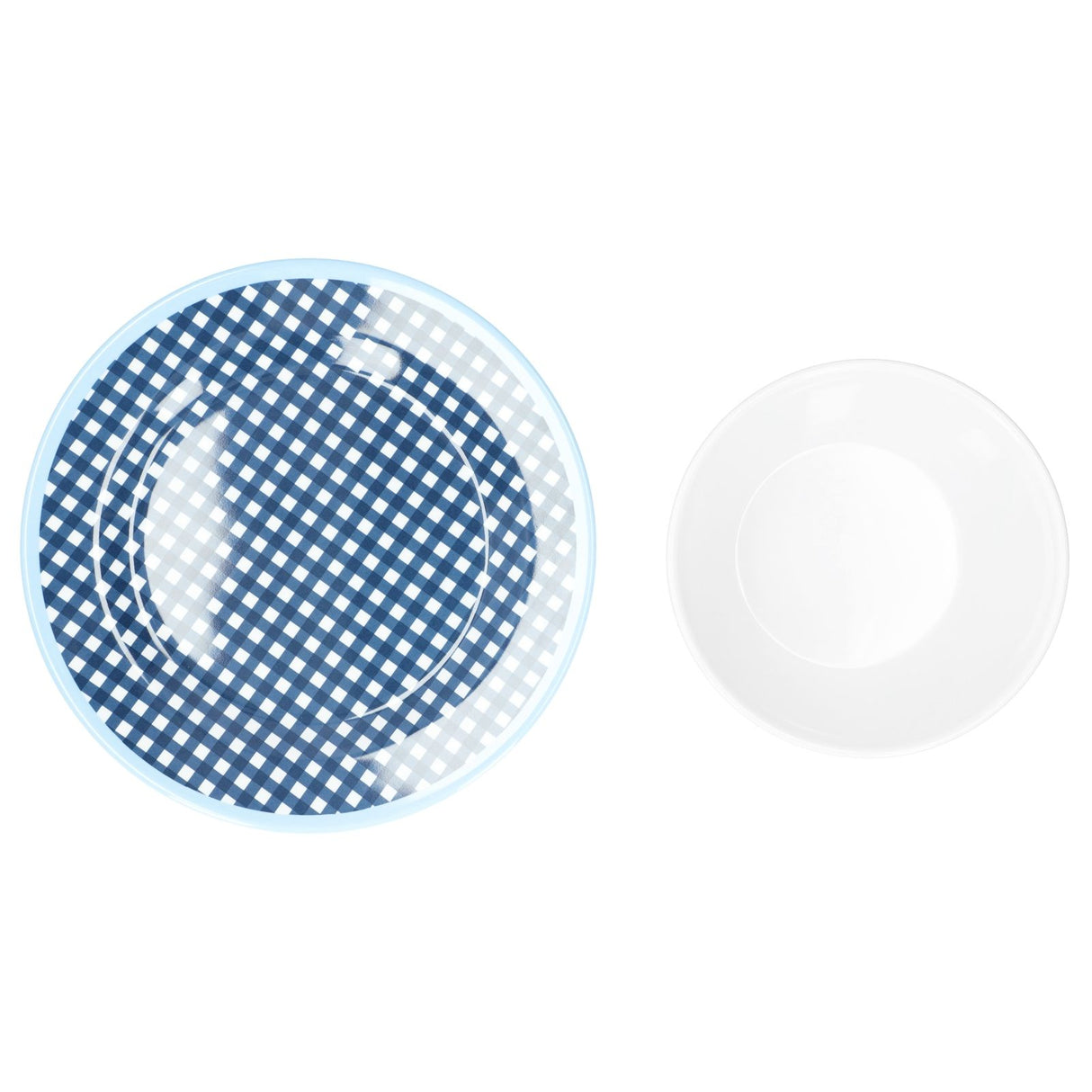 Imitation Porcelain Plate Bowl Set Fruit Salad Dessert Dish Tableware for Kitchen