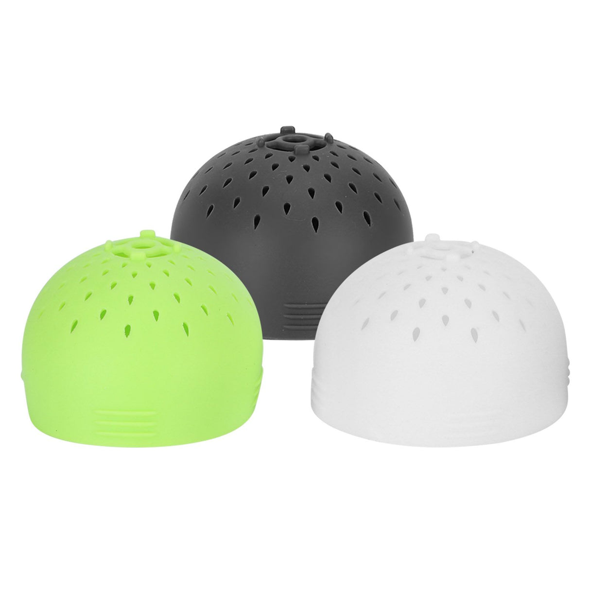 3Pcs Mini Colander Multi Purpose Silicone Can Filter Cover Strainer Kitchen Gadget