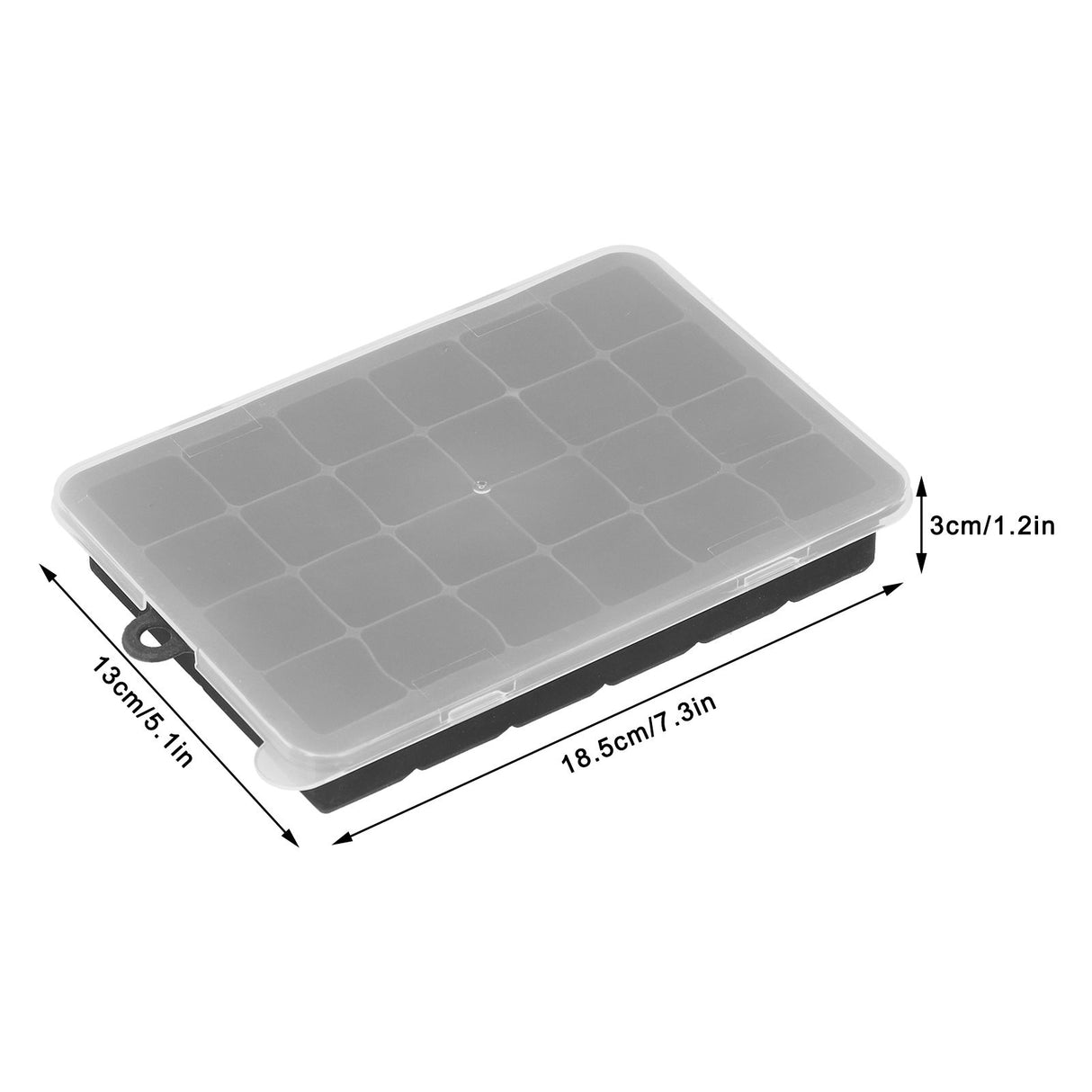 24 Grid Silicone Ice Cubes Maker Mold Square DIY Ice Maker Kitchen Bar Drinking Accessories