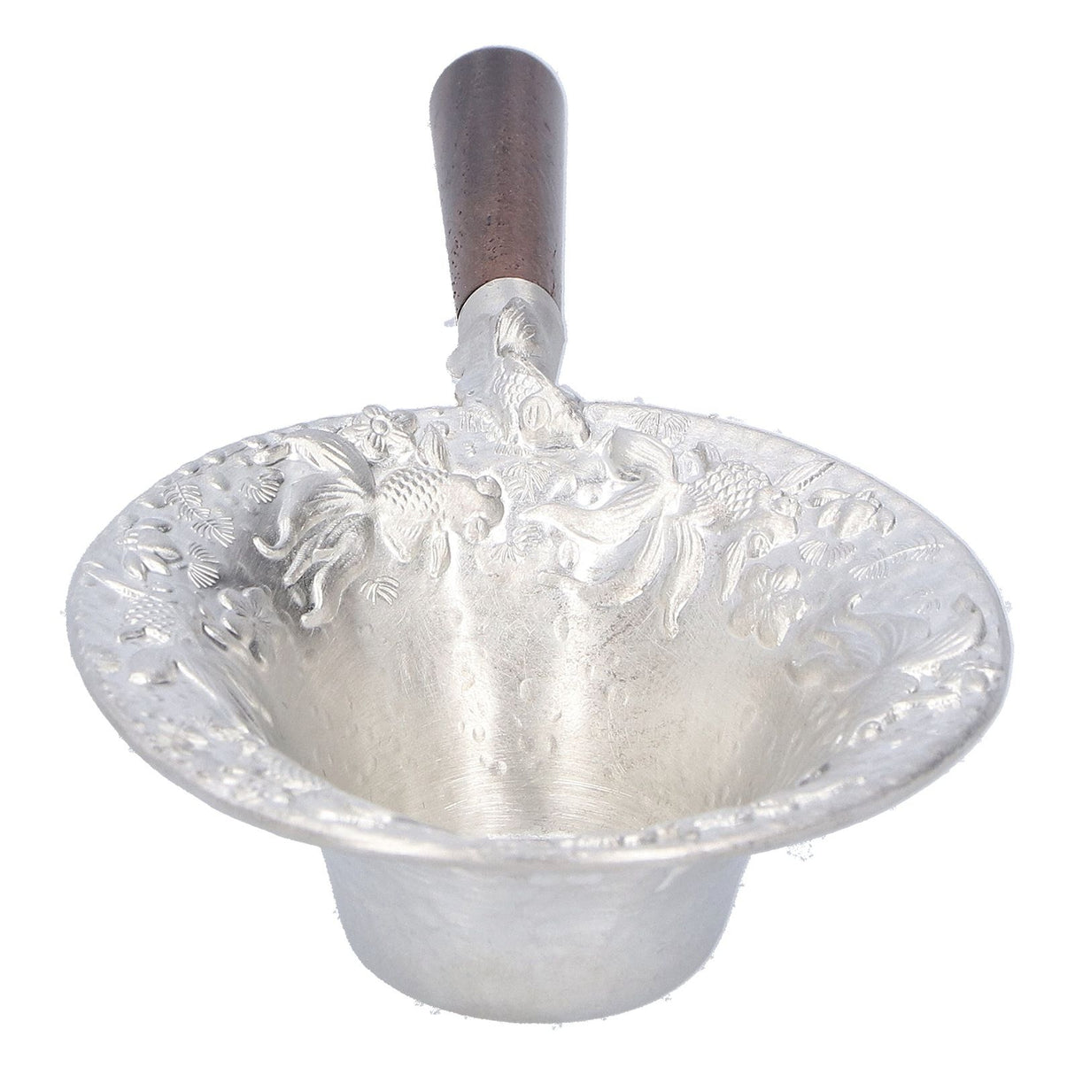 Tea Strainer Japanese Style Hand Made Tea Leaf Infuser Filter Tea Set Accessories(Black Sandalwood Handle )