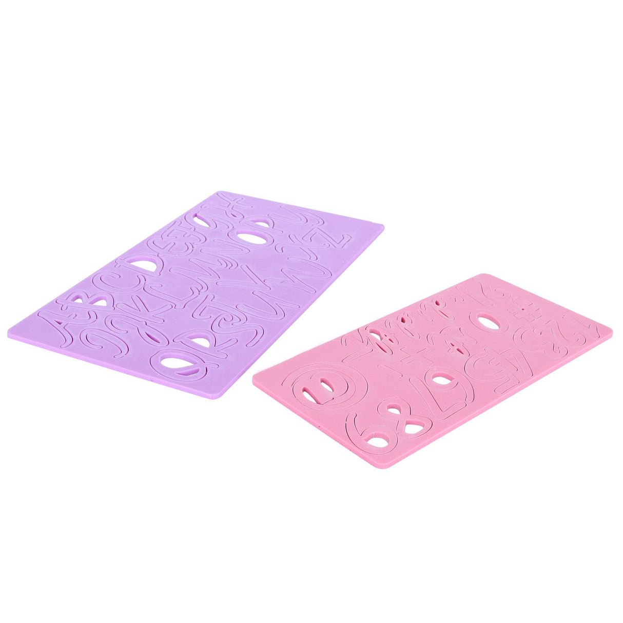 Cake Embossing Mold Alphabet Number Fondant Cake Embosser Decoration Baking Tool