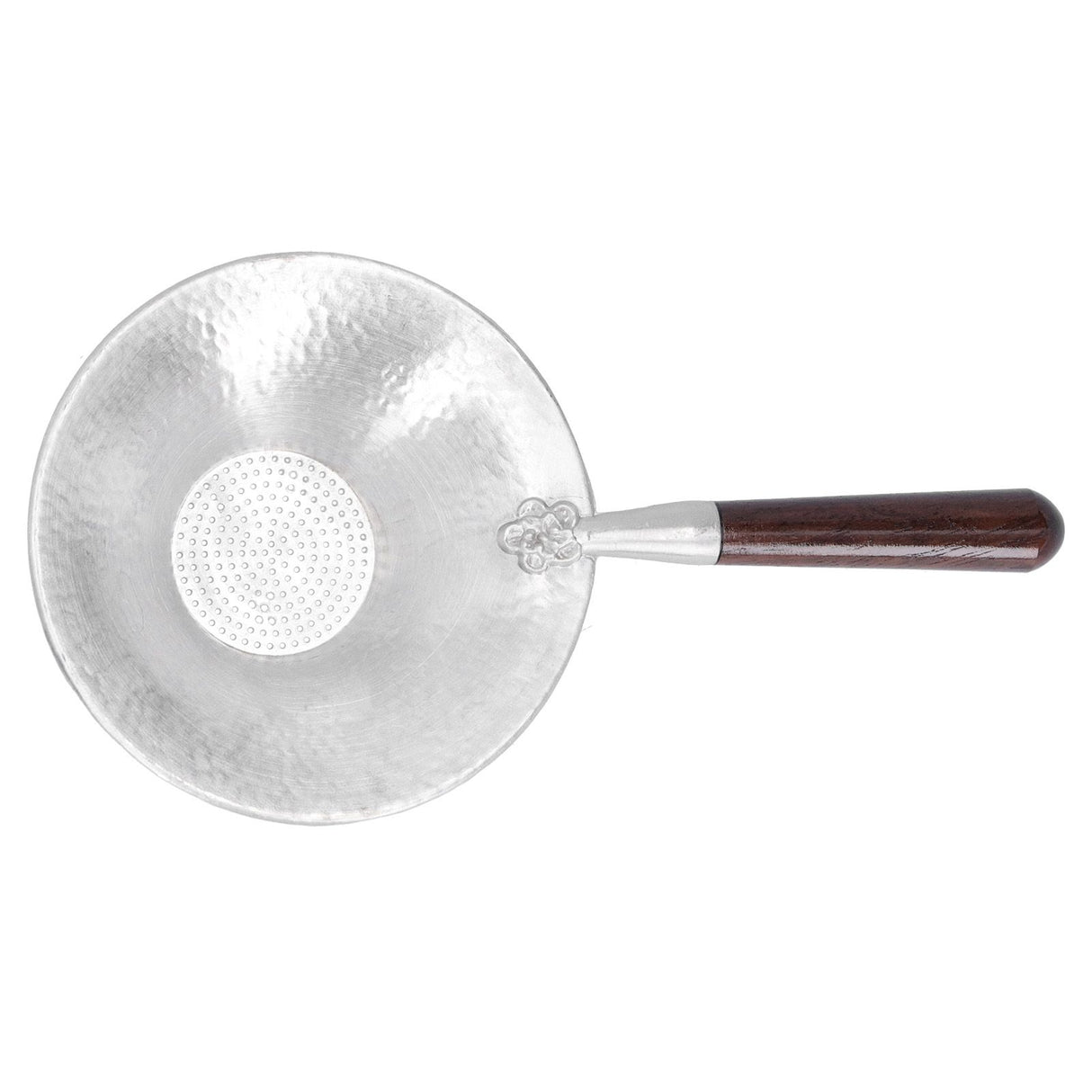 Tea Strainer Innovative Tea Leaf Infuser Filter Brewing Device for Home Office UseBlack Sandalwood Handle