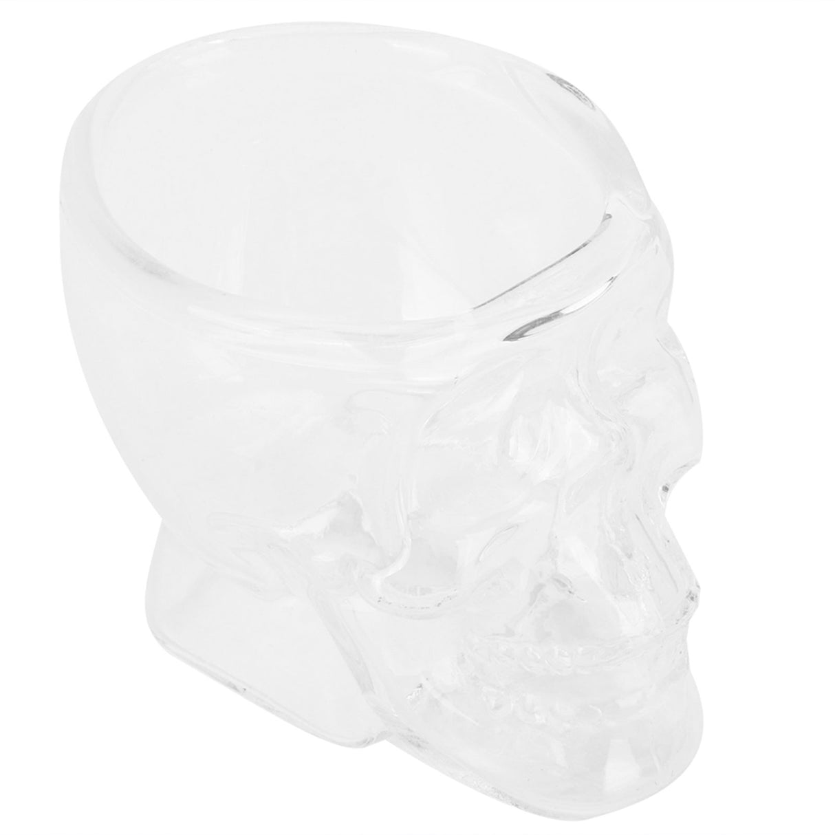 Glass Cup Innovative Transparent SkullHead Cup Glass Ware Drinkware for Wine Cocktail