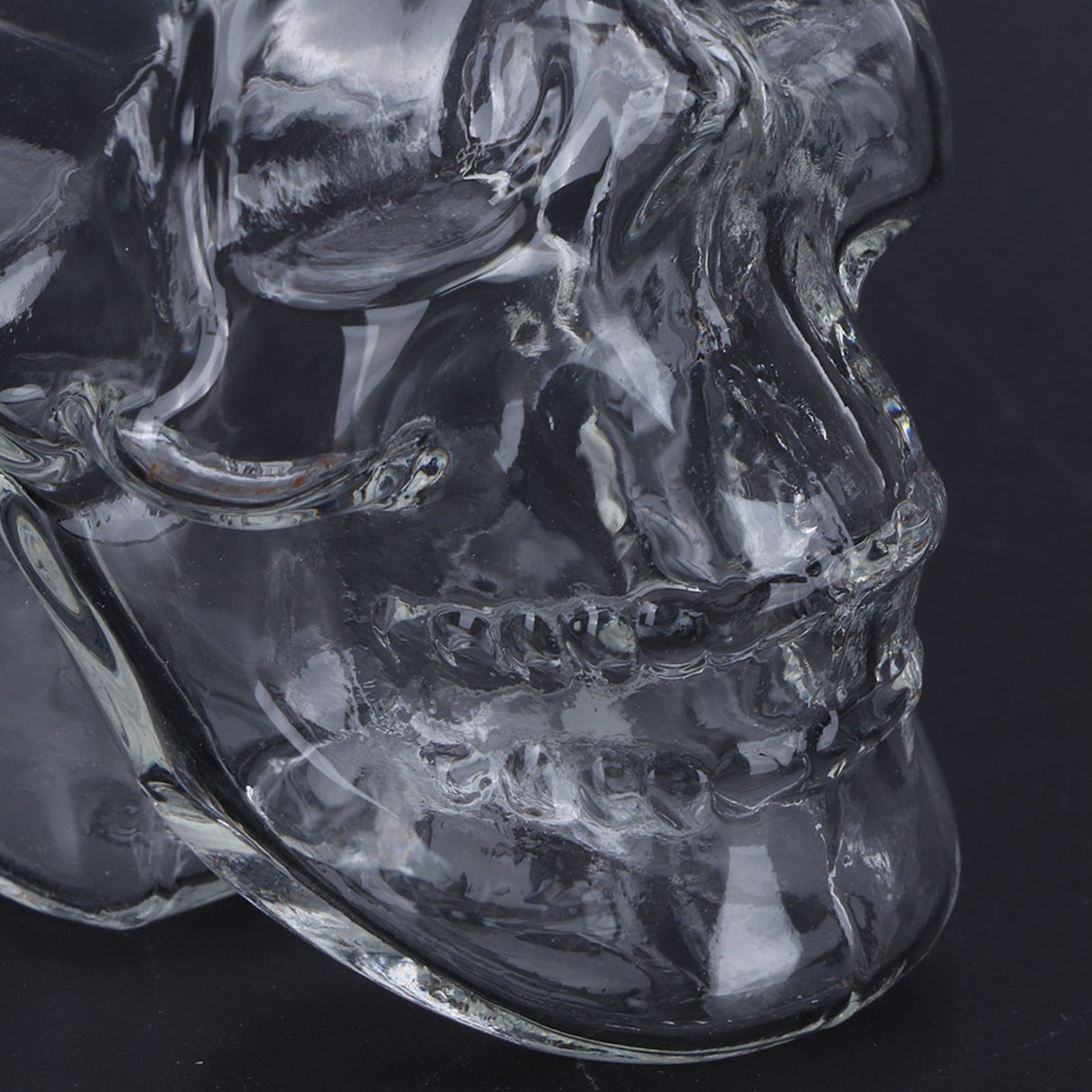 Glass Cup Innovative Transparent SkullHead Cup Glass Ware Drinkware for Wine Cocktail