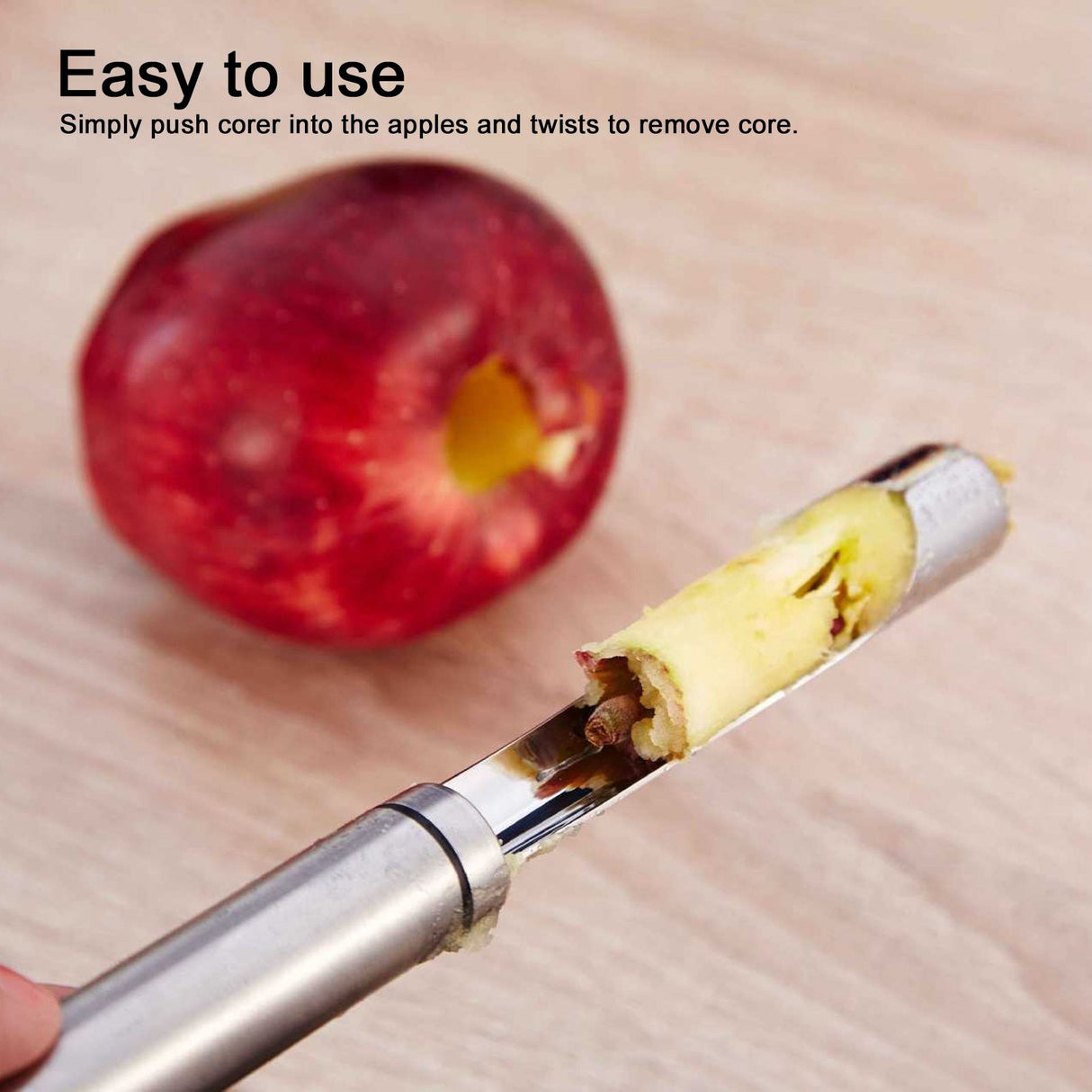 Apples Corer 304 Stainless Steel Fruit Pear Core Remover Tool Home Kitchen Gadgets