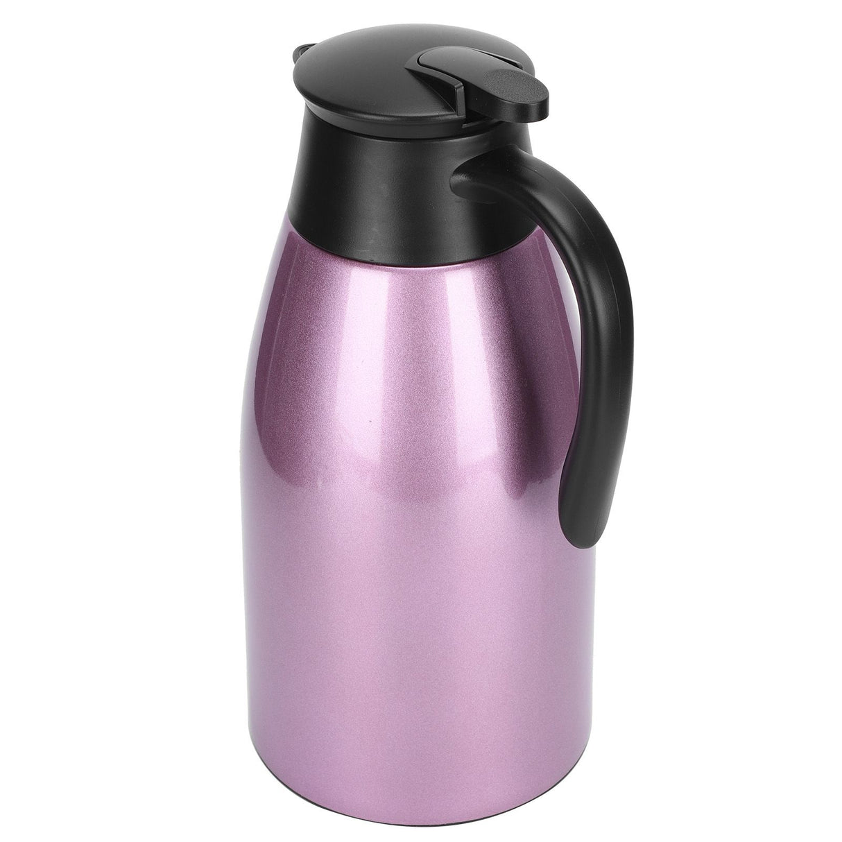 2L Large Capacity Insulated Hot Water Pot Inner Stainless Steel Thermal Coffee BottlePurple 2L