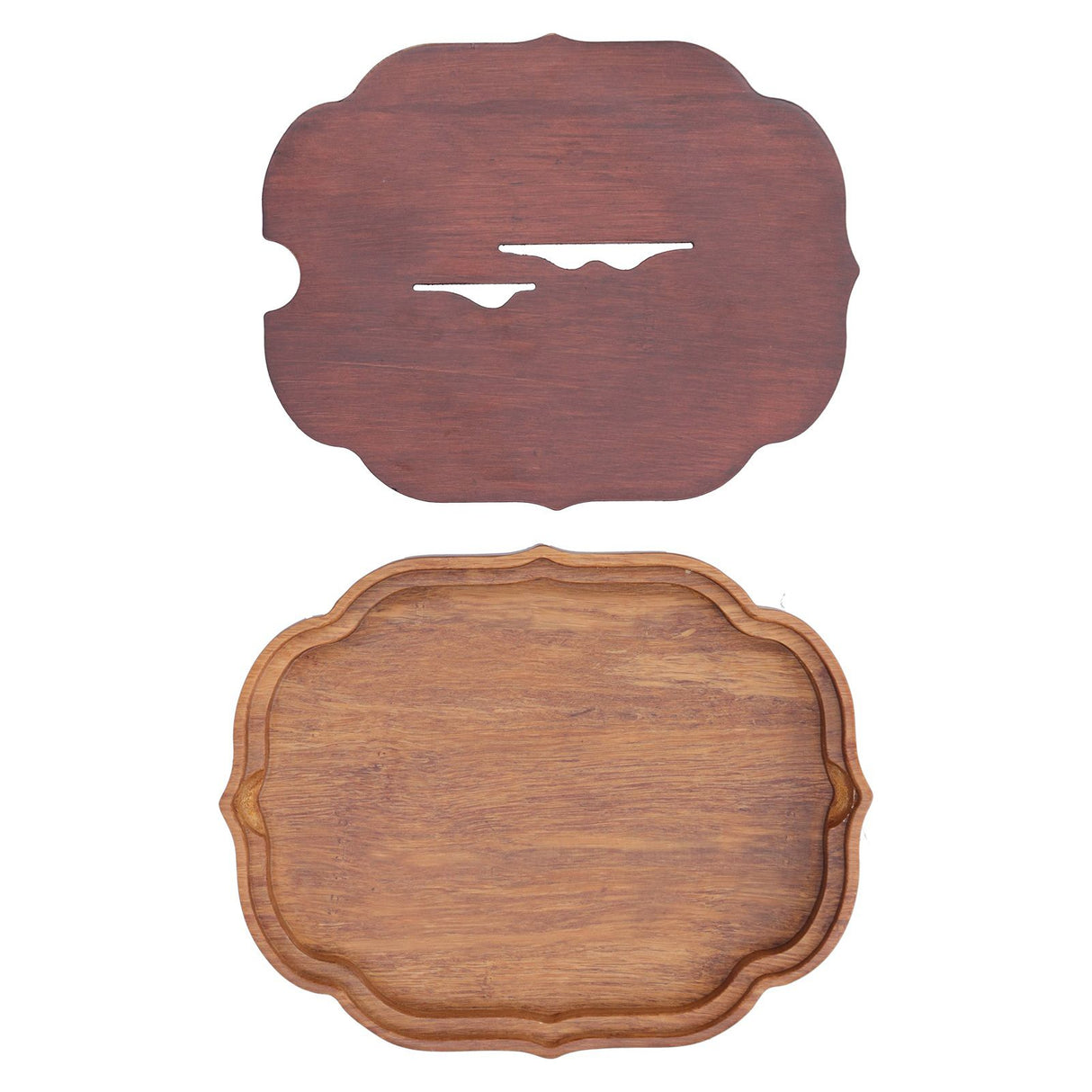 Chinese Style Bamboo Tea Tray Box with Water Storage for Kungfu Tea Set Accessories
