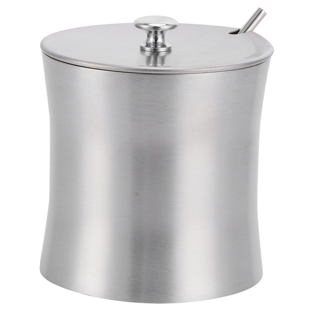 Stainless Steel Seasoning Pot Can Spice Condiment Bottle Pot Jar with Cover Spoon