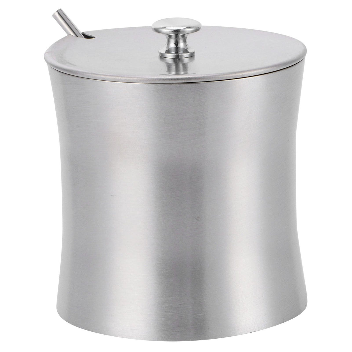 Stainless Steel Seasoning Pot Can Spice Condiment Bottle Pot Jar with Cover Spoon