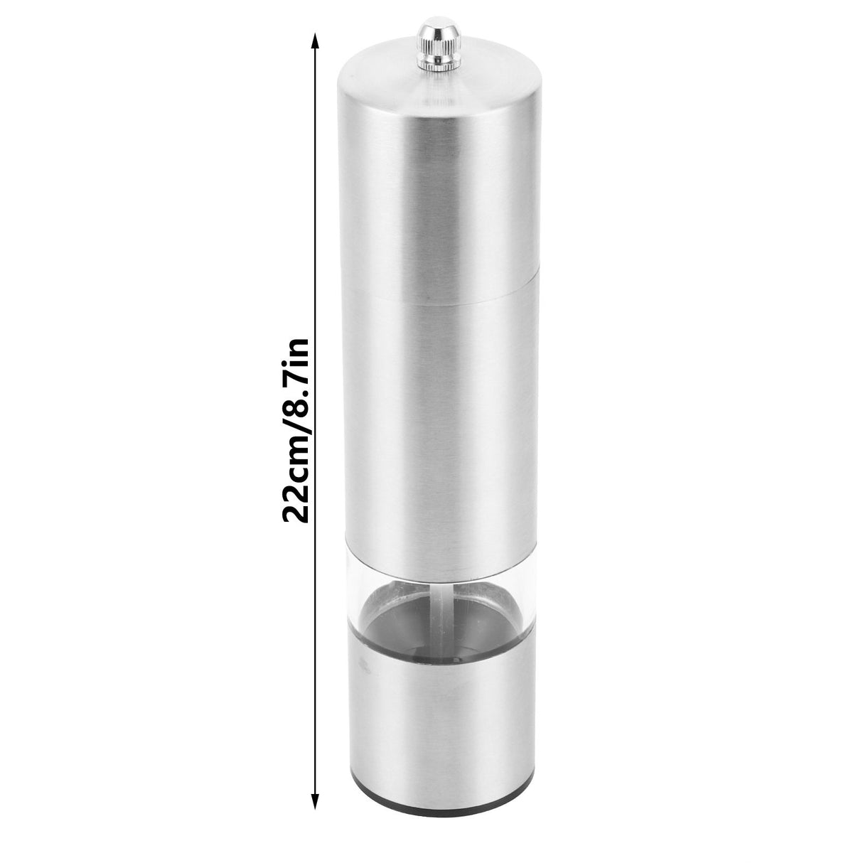 Pepper Grinder Stainless Steel Manual Pepper Spice Mill Adjustable Coarseness Ceramic Core