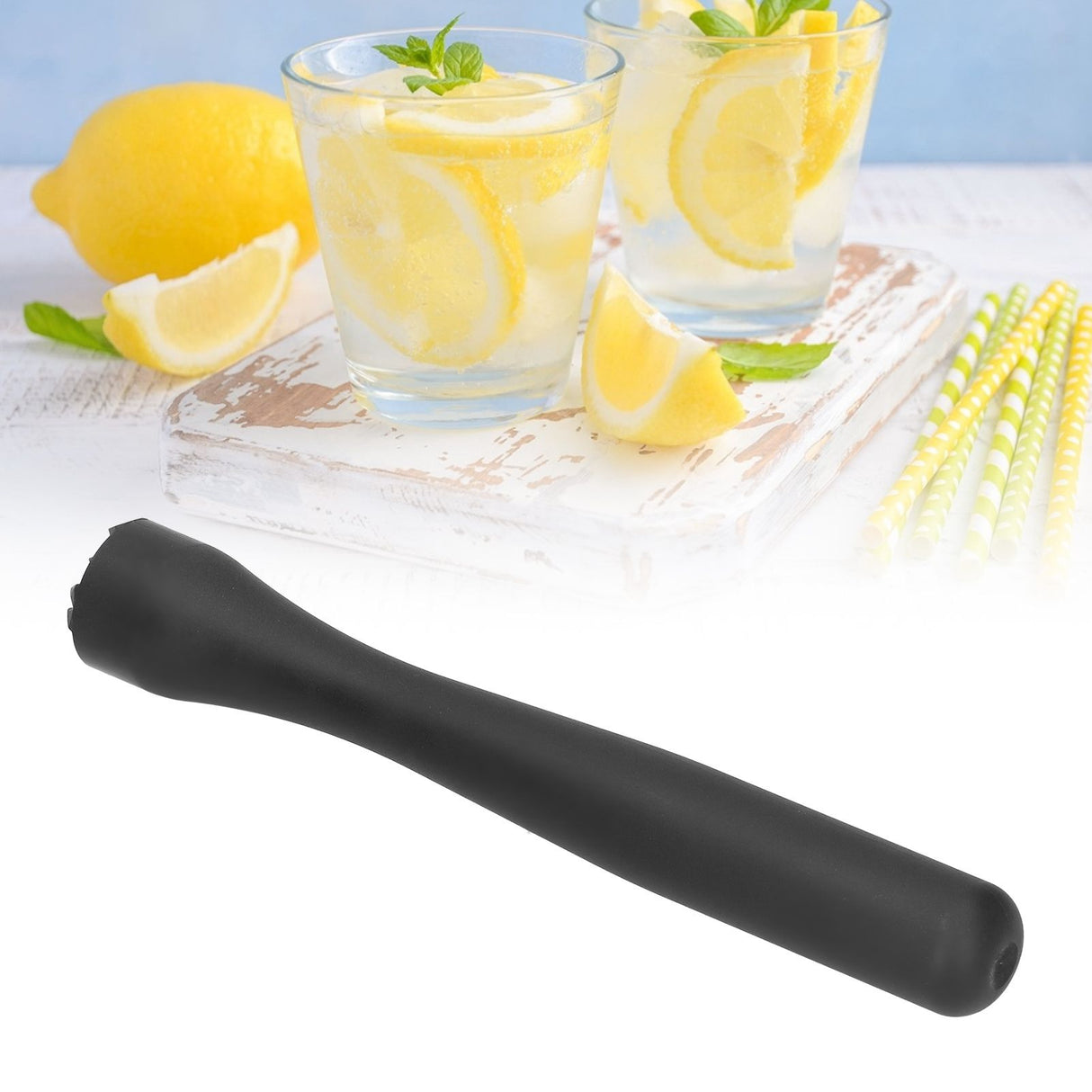 Cocktail Muddler Mixer Ice Crushing Rod Mixing Tool DIY Barware Bartending AccessoryPC M