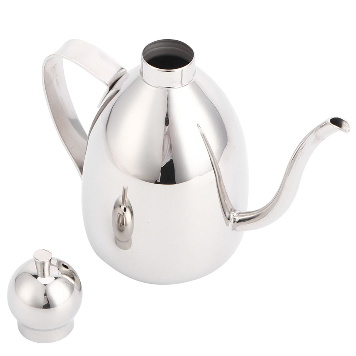 Oil Dispenser Stainless Steel Oil Bottle Leakproof Vinegar Pot Kitchen Storage Container0.25L