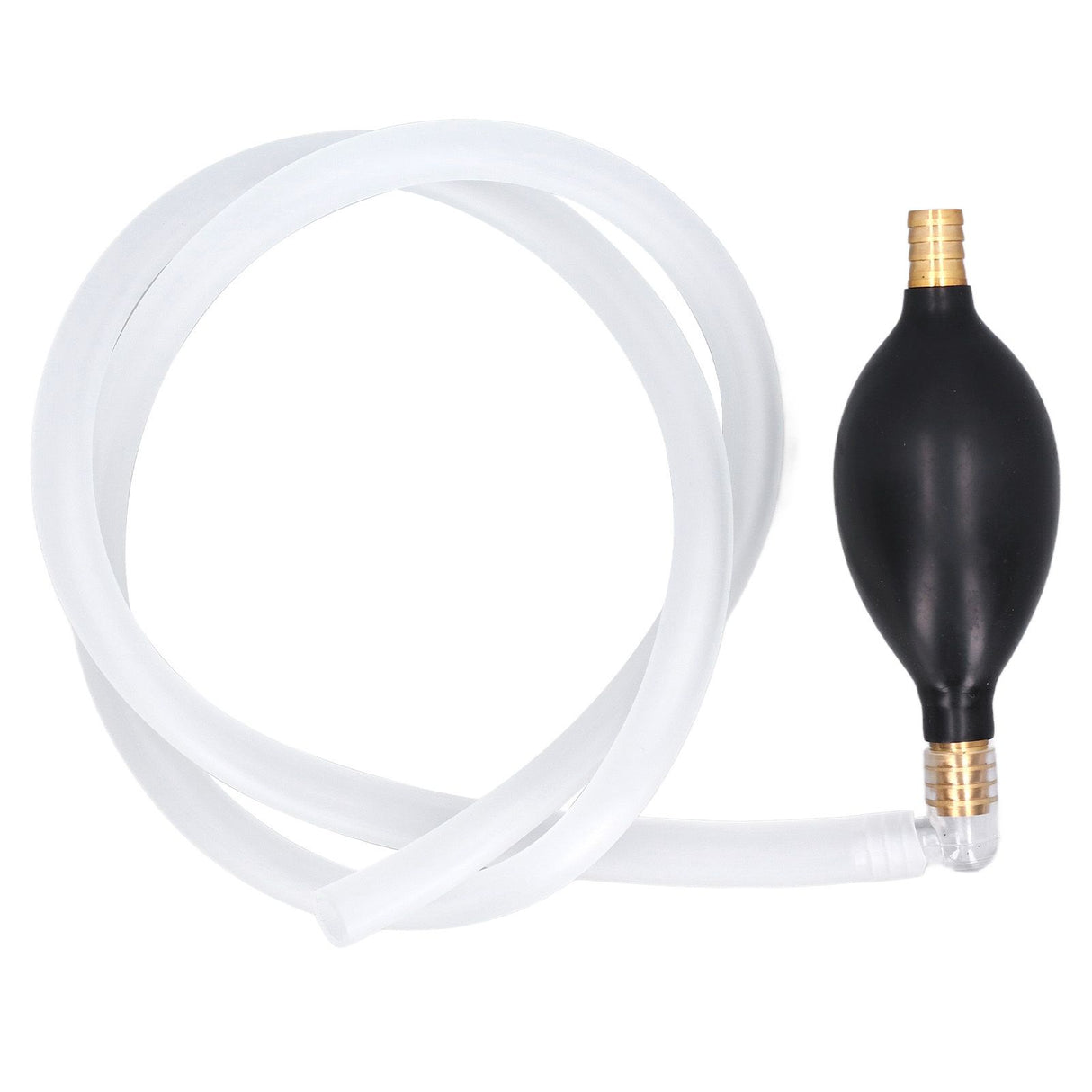 Tea Tray Drain Hand Suction Ball Pump Pipe Kit Copper Head Leakproof for 1.2cm Diameter Hose