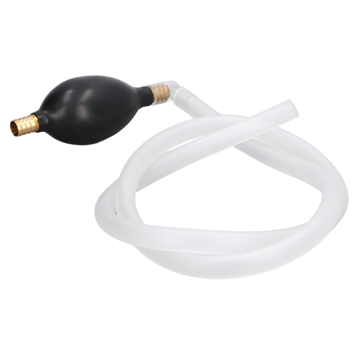 Tea Tray Drain Hand Suction Ball Pump Pipe Kit Copper Head Leakproof for 1.2cm Diameter Hose