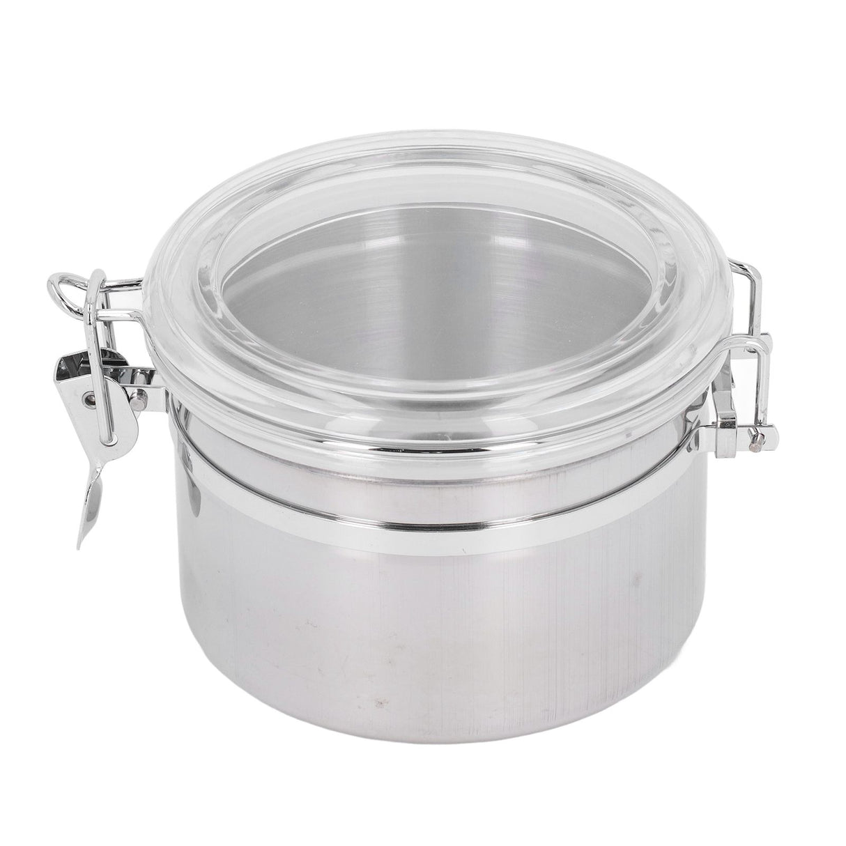 Stainless Steel Sealed Can Food Storage Container Airtight Canister for Dried Fruit Milk Powder Tea Small 900ml