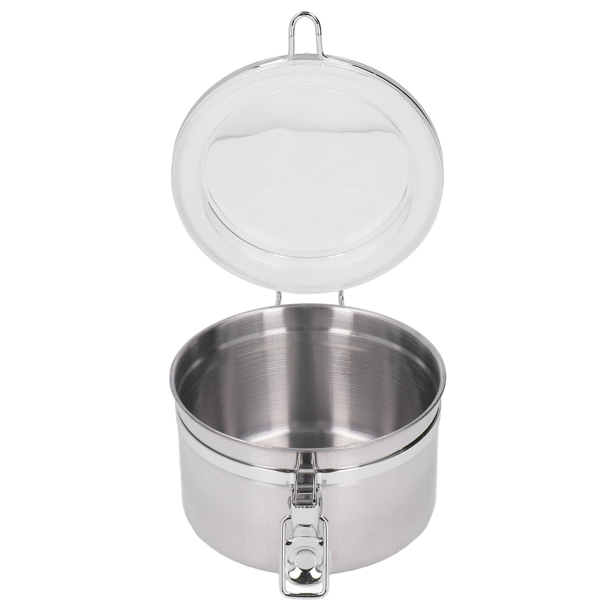 Stainless Steel Sealed Can Food Storage Container Airtight Canister for Dried Fruit Milk Powder Tea Small 900ml