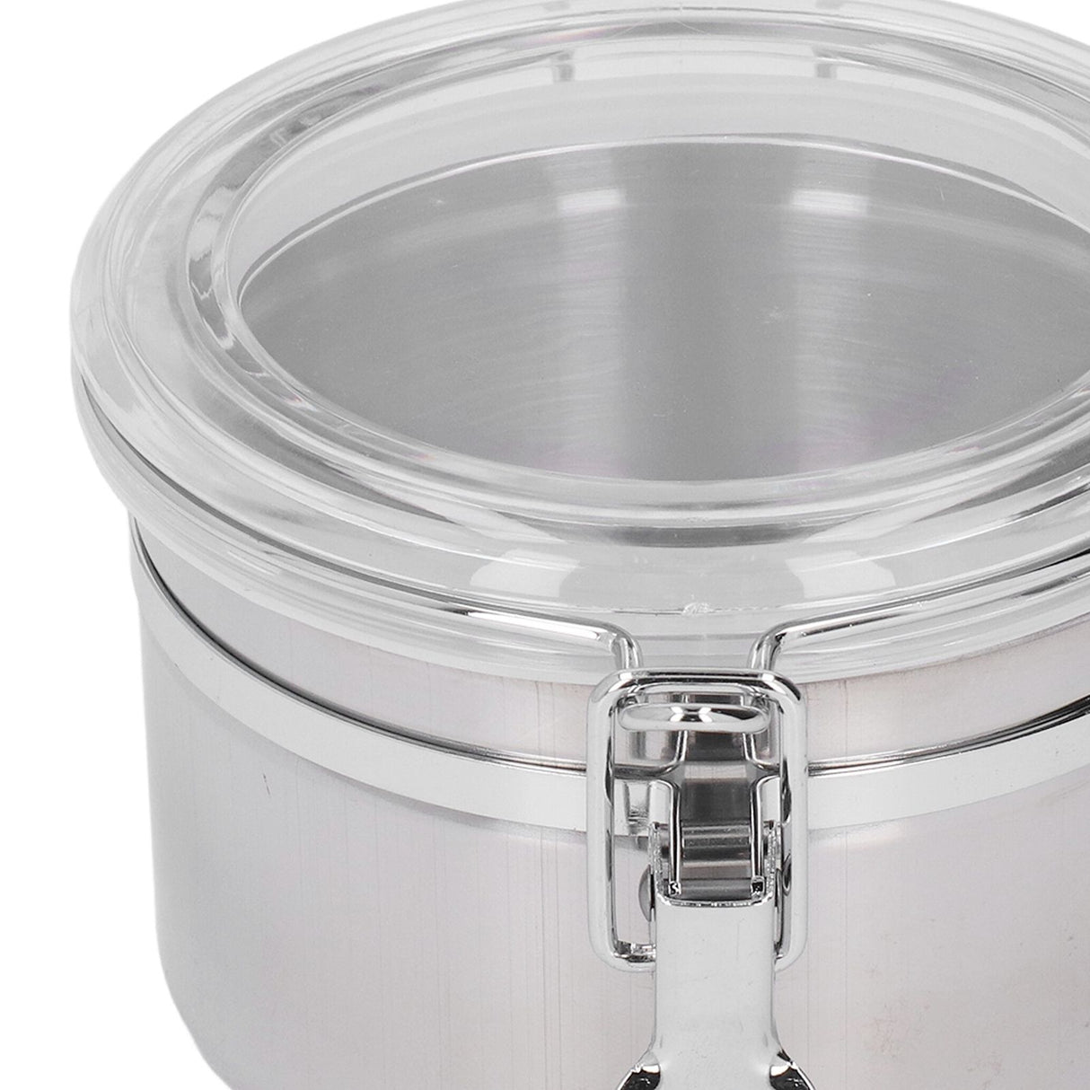 Stainless Steel Sealed Can Food Storage Container Airtight Canister for Dried Fruit Milk Powder Tea Small 900ml