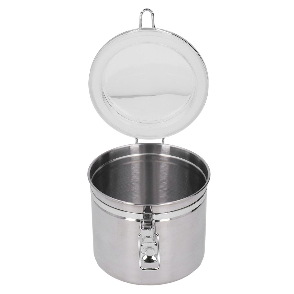 Stainless Steel Sealed Can Food Storage Container Airtight Canister for Dried Fruit Milk Powder Tea Medium 1300ml