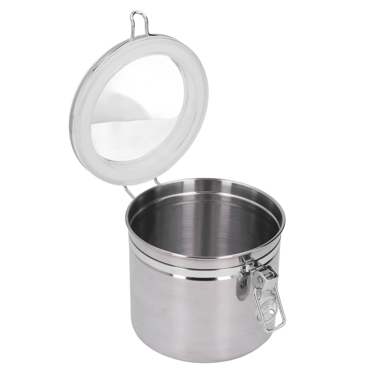 Stainless Steel Sealed Can Food Storage Container Airtight Canister for Dried Fruit Milk Powder Tea Medium 1300ml