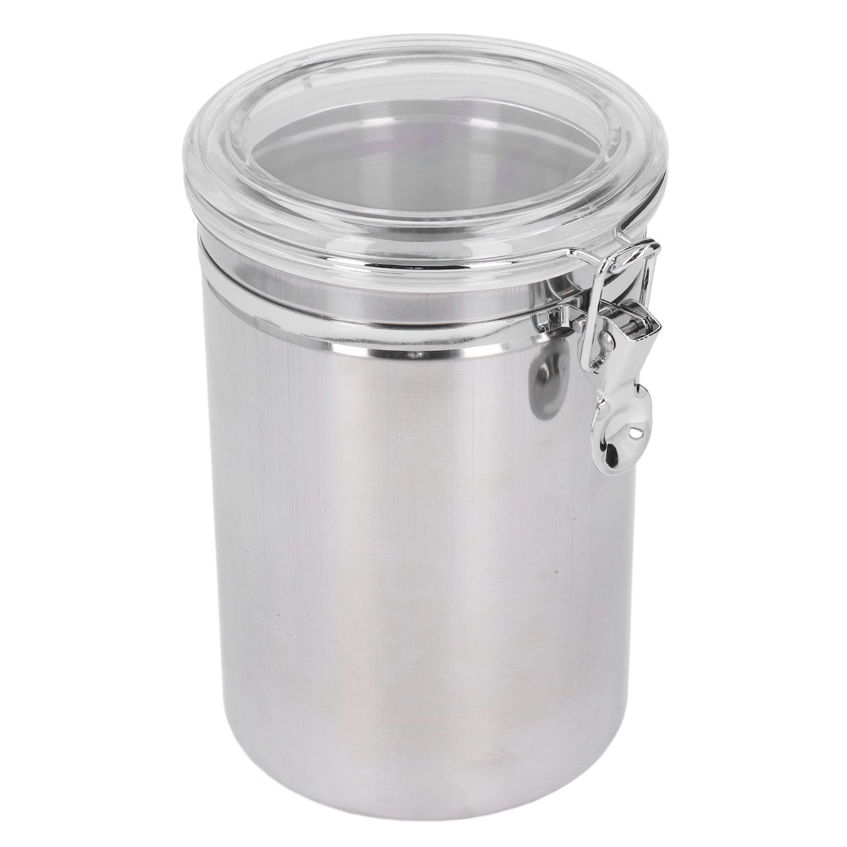 Stainless Steel Sealed Can Food Storage Container Airtight Canister for Dried Fruit Milk Powder Tea Extra Large 2100ml