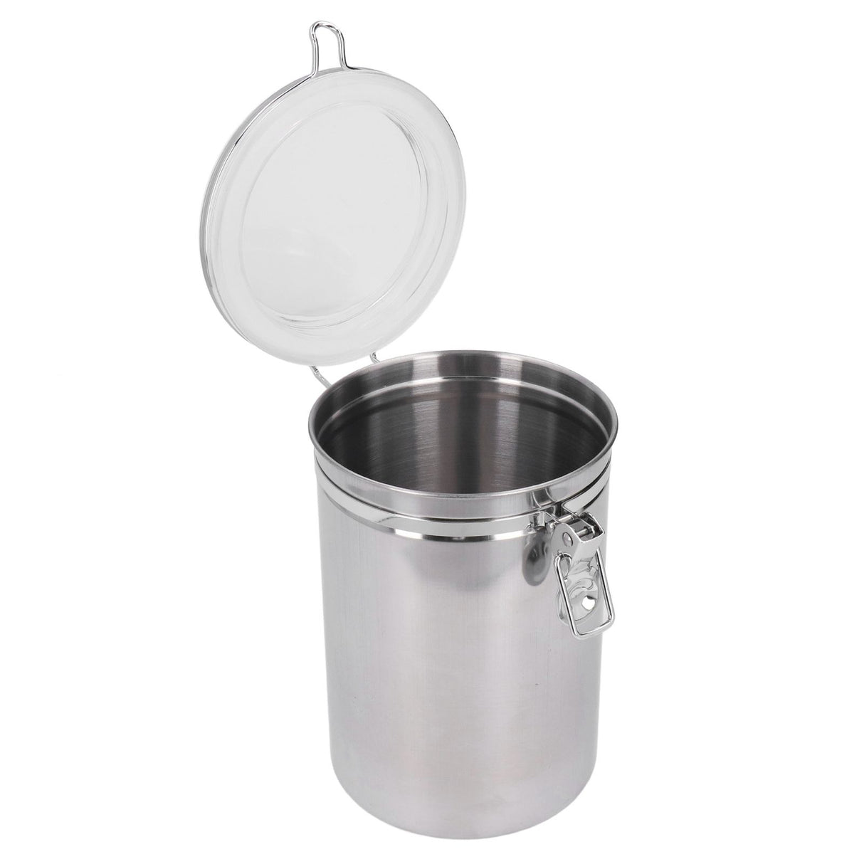 Stainless Steel Sealed Can Food Storage Container Airtight Canister for Dried Fruit Milk Powder Tea Extra Large 2100ml