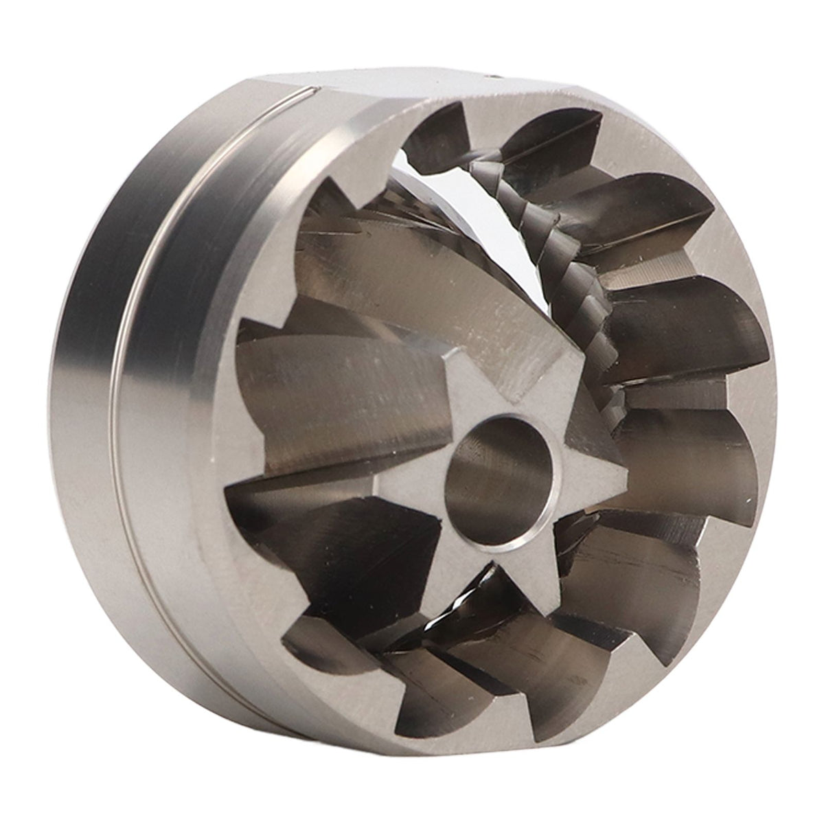 Coffee Grinder Disc Grinding Core 420 Stainless Steel Coffee Bean Grinding Disc Core Kit Six Star Cone