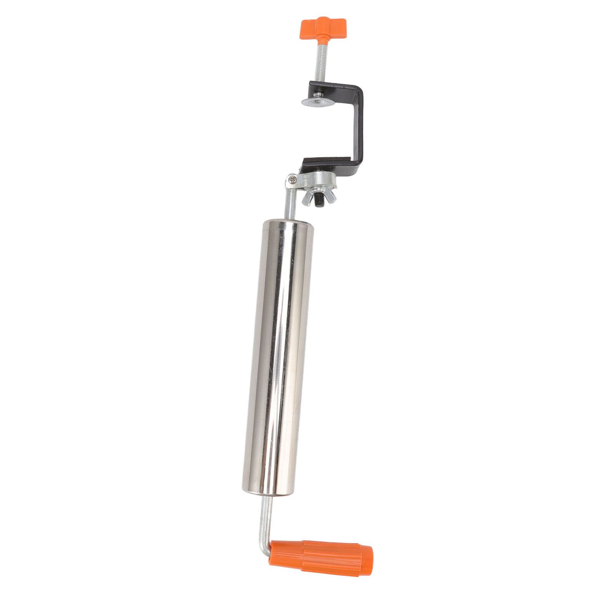 Rolling Pin Stainless Steel Dough Roller Fixed 360° Rotation for Pastry Bread Pizza L