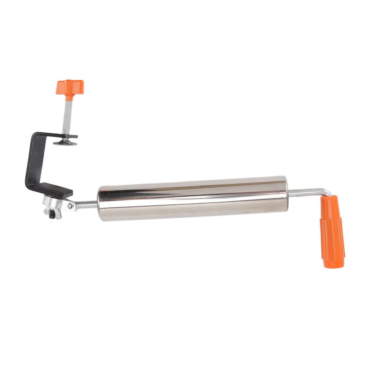 Rolling Pin Stainless Steel Dough Roller Fixed 360° Rotation for Pastry Bread Pizza L